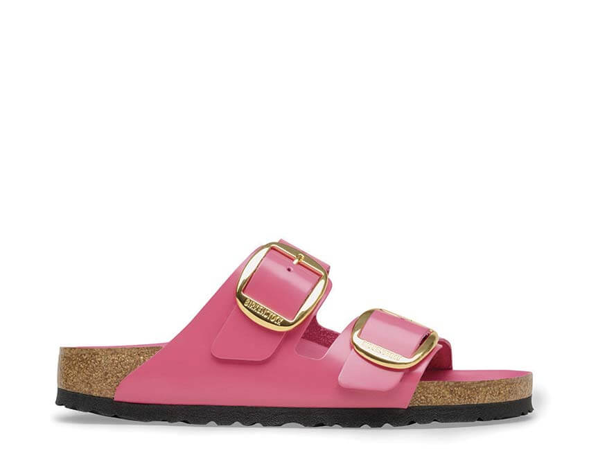 Birkenstock Arizona Big Buckle Natural Leather Patent 1031856