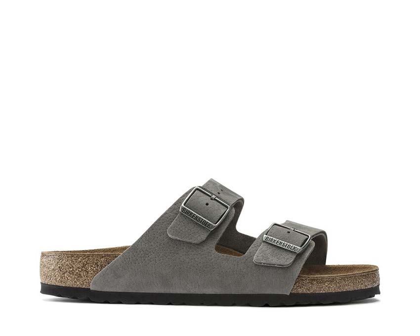 Birkenstock Arizona Desert Buck Nubuck Whale Grey 1020707