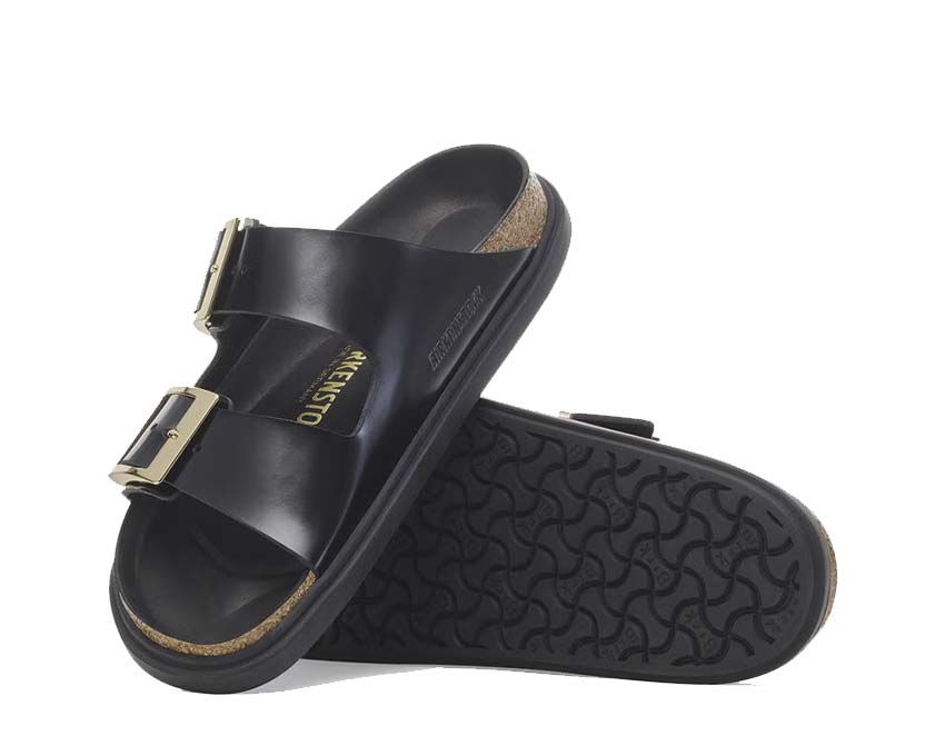 サンダル・ミュール BIRKENSTOCK SS25 (1029353 BLACK) Buy Birkenstock Arizona Droplet Buckle 1029353 - NOIRFONCE