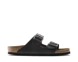 Birkenstock Arizona Natural Leather Oiled Black 0552113