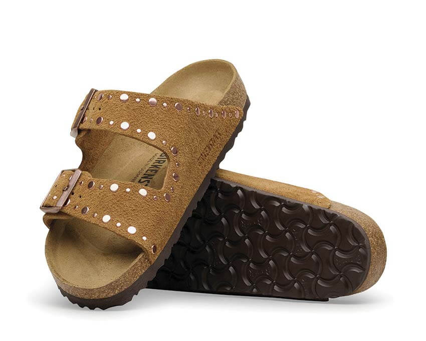 Birkenstock Arizona Rivets Suede Leather 1031731