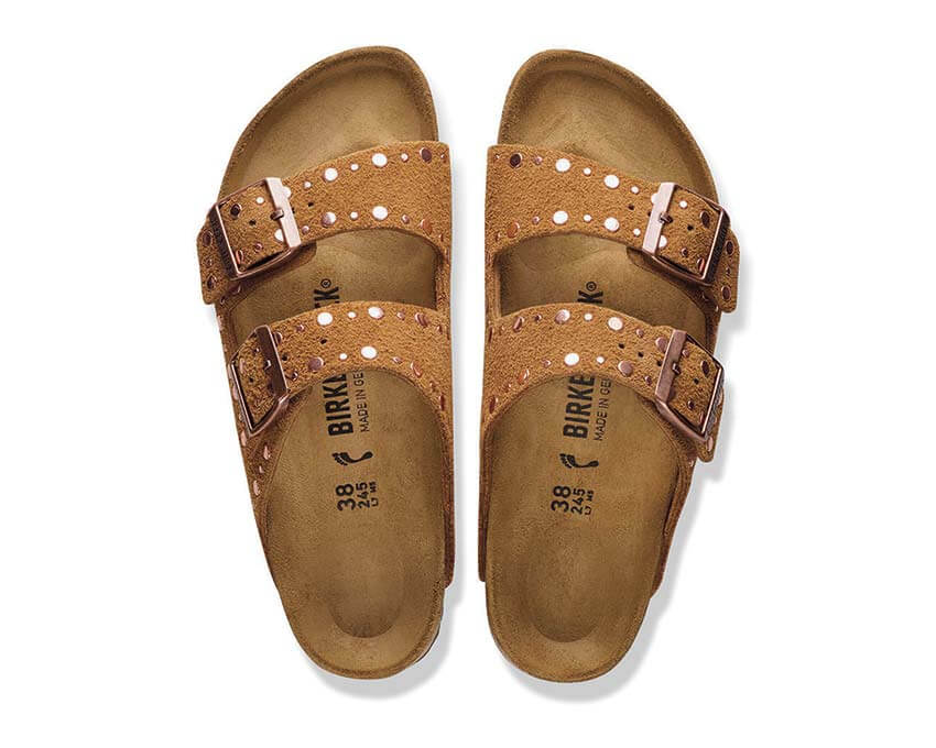 Birkenstock Arizona Rivets Suede Leather 1031731