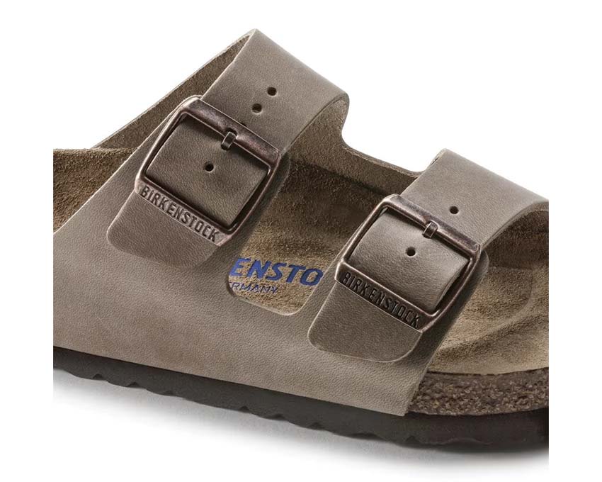 Birkenstock Arizona Soft Footbed Natural Leather Oiled Tabacco Brown 0552813