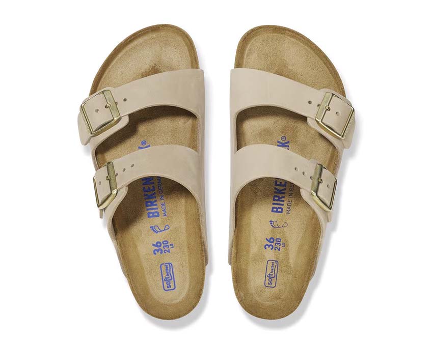 Birkenstock Arizona Soft Footbed Nubuck | NOIRFONCE