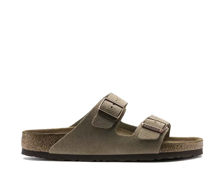 Birkenstock Arizona Soft Footbed Suede Taupe 0951303