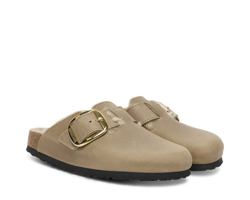Birkenstock Boston Big Buckle Shearling – NOIRFONCE