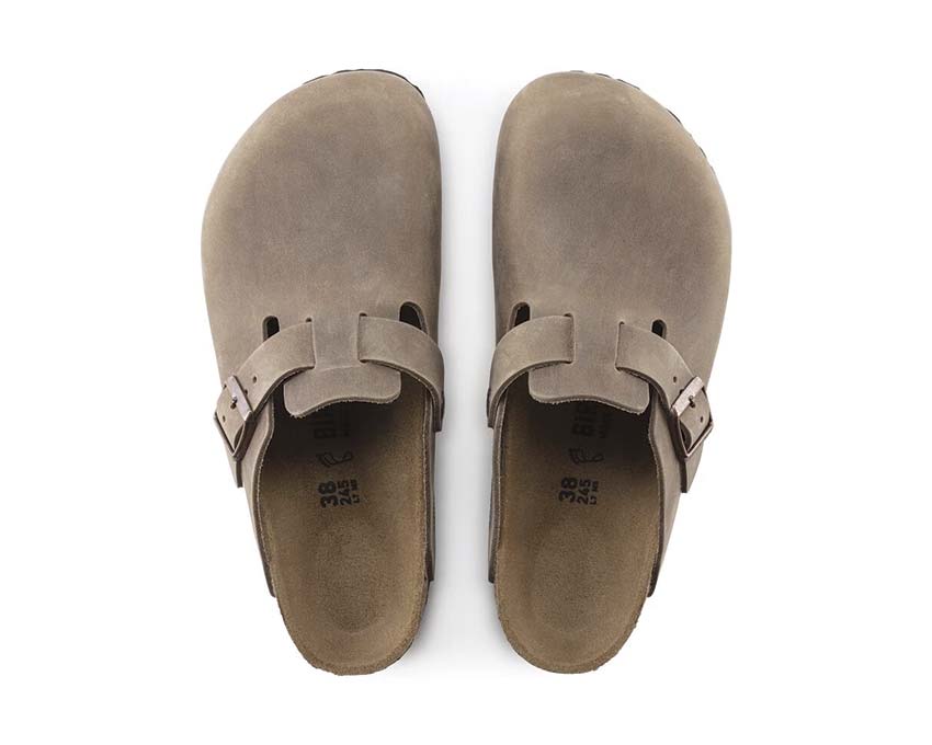 Birkenstock Boston Natural Leather Oiled | NOIRFONCE