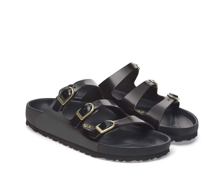 スニーカー BIRKENSTOCK Women Sneakers 1029385 BLACK Buy Birkenstock Florida Fresh 1029385 - NOIRFONCE