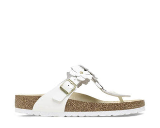 Birkenstock Gizeh Flower Leather "White" – photo 1