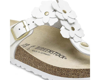 Birkenstock Gizeh Flower Leather "White" – photo 2
