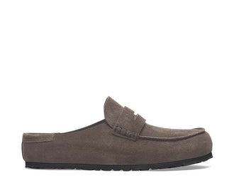 Birkenstock Naples Wrapped Suede Leather "Concrete Gray" – photo 1