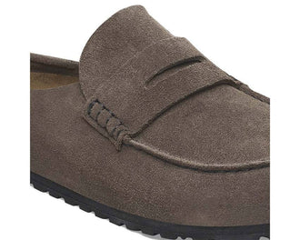 Birkenstock Naples Wrapped Suede Leather "Concrete Gray" – photo 2