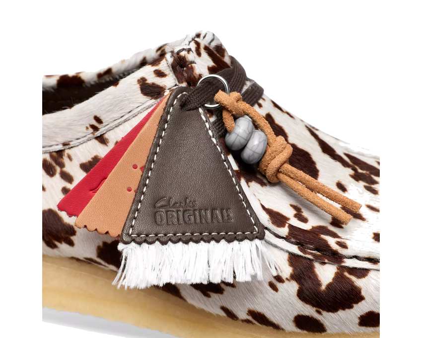 Clarks Wallabee "Brown Cow Print" 26327520