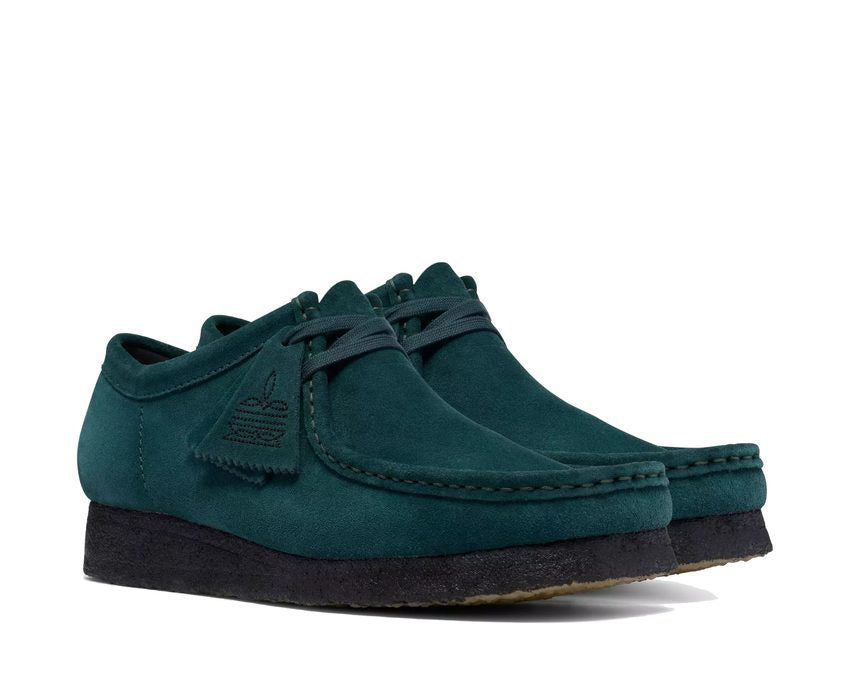 Clarks Wallabee  "Dark Teal Suede" 26327487