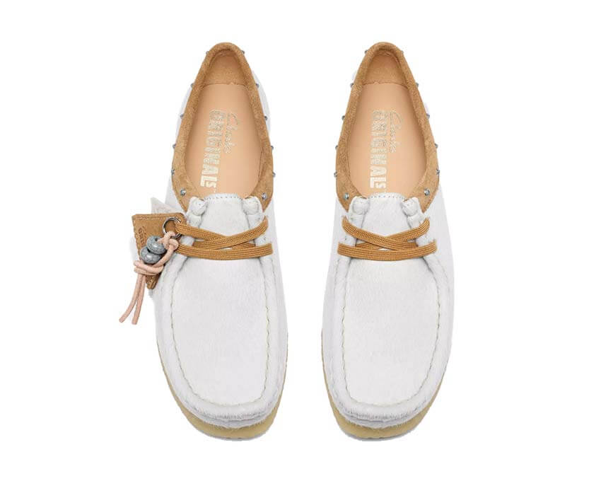 Clarks Wallabee "Off White Interest" 26328055
