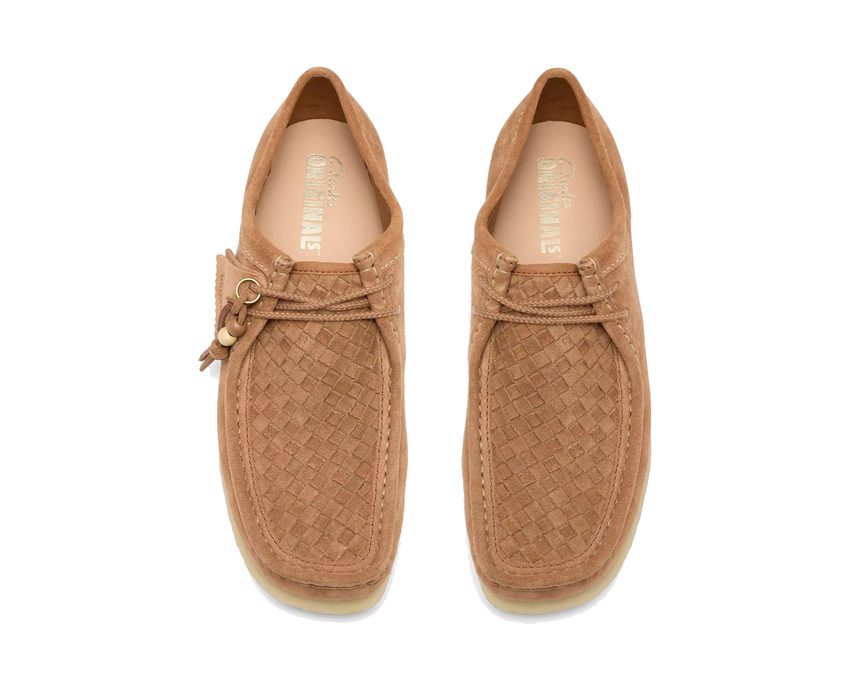 Clarks Wallabee "Tan Weave" 26327511