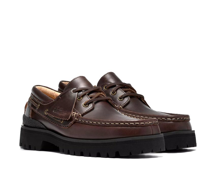 Clarks Yukoner Boat "Brown Leather" 26327577