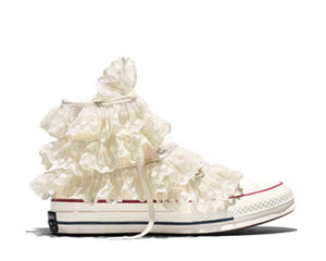 Converse Chuck 70 Canvas Egret Crochet — sneaker femme toile crochet blanc crème artisanal