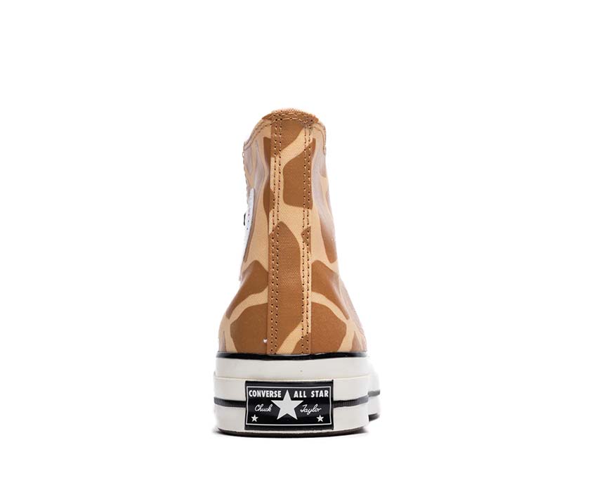 Converse Chuck 70 Glow-in-the-dark Giraffe Print Ginger Snap / Egret - Gopher Gold A13620C