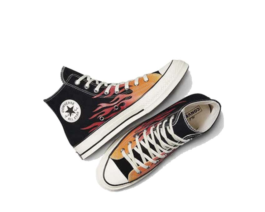 Converse Chuck 70 Hi "Fire" Black / Red / Yellow A15610C