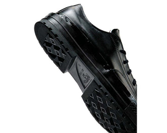 Converse Chuck 70 National OX Black vue latérale — profil low toile noire mat