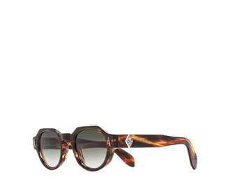 Cutler And Gross X The Great Frog Lucky Diamond Havana vue — monture havana premium