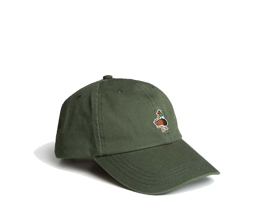 Edmmond Studios 10 Years Duck Cap Plain DK Green 324-92-09690
