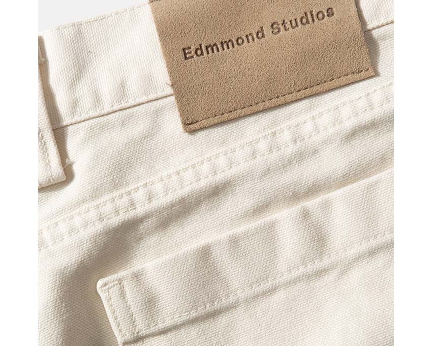 Edmmond Studios 10 Years Pants Plain Beige 324-50-09050