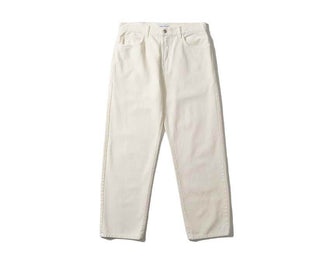 Edmmond Studios Avail Pant beige — pantaloni uomo taglio chino in cotone