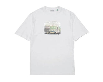 Edmmond Studios Chassing Classics bianco — t-shirt uomo grafica in cotone biologico