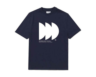 Edmmond Studios Edmmond Radio giallo — t-shirt uomo stampa radio vintage in cotone