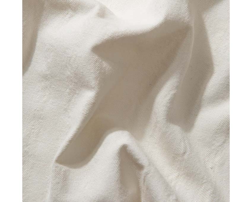 Edmmond Studios Giorgios Short Sleeve Plain Off White 125-10-15010