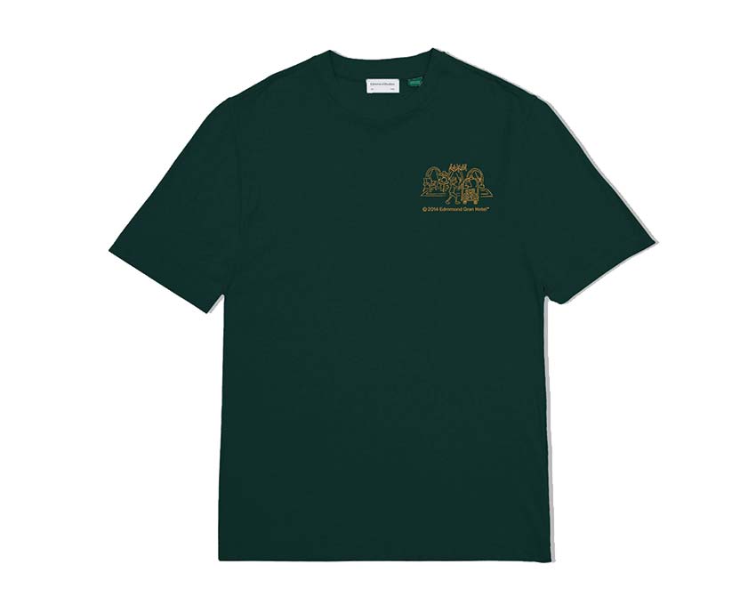Edmmond Studios Gran Motel Group Tee Plain Dark Green 125-30-09690