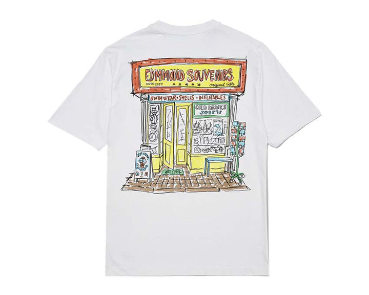 Edmmond Studios Souvenirs Tee Plain White 125-30-19000