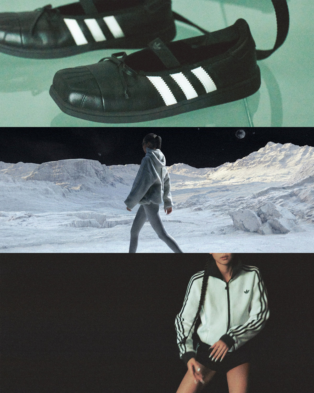 imágenes de la colección Adidas Originals by JENNIE