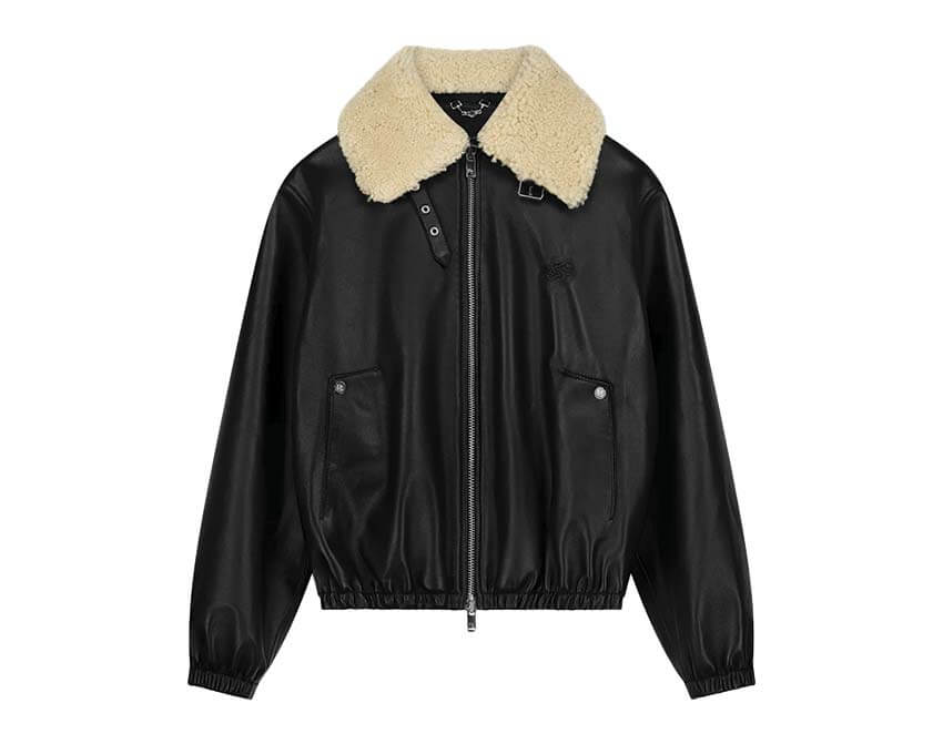 Filling Pieces Biker Jacket Shearling 422661500370 130
