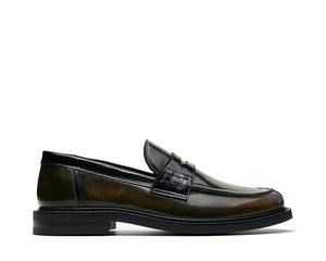 Filling Pieces Loafer Brushed "Charcoal" - mocassin homme