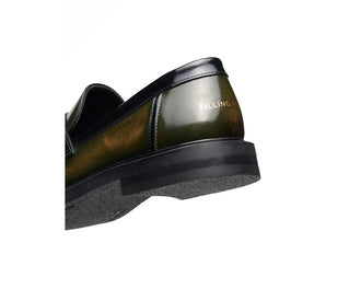 Filling Pieces Loafer Brushed "Charcoal" - vue arrière