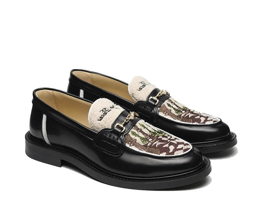 Filling Pieces Loafer Chess Black 122611303349 130