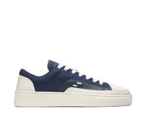Filling Pieces Riviera Low Navy — sneaker homme cuir navy low premium