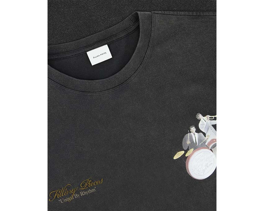 Filling Pieces T-shirt Band Vintage Black 422520500238 136 