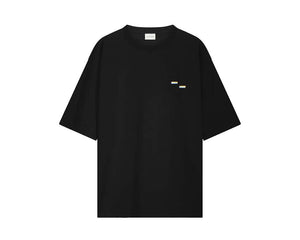 Filling Pieces T-shirt Boxy Handshake Rhythm Noir — t-shirt ample poignée de main noir