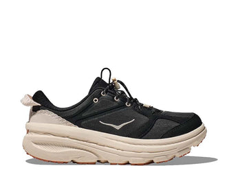 HOKA Bondi B3 Black Alabaster — running uomo suola EVA massimale