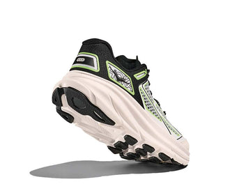HOKA Clifton One9 Black White side view — Meta-Rocker technology