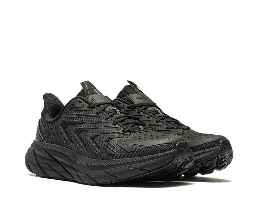 Hoka Clifton Utl "Black" - vue latérale