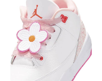 Jordan 3 Retro PS Pearl Pink Seitenansicht — rosa Leder Elephant Print Jordan 3