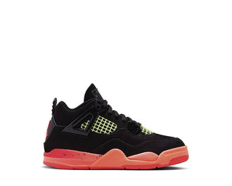 Jordan 4 Retro PS Infrared 23 Black/Mango — Preschool-Sneaker Air sichtbar Jordan 4