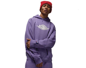Jordan Rare Air Hoodie Purple Earth — sweat à capuche streetwear homme coton
