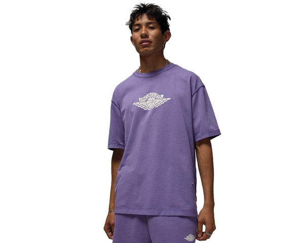 レア　nike Jordan vintage　ベースボールシャツ　紫 Jordan_Rare_Air_T-