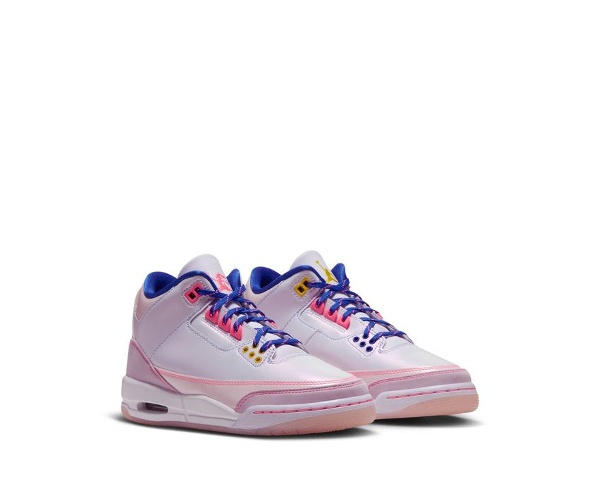 Jordan Air Jordan 3 Retro SE GS "Light Soft Pink/Multi-Color" - sneakers enfant - vue 3